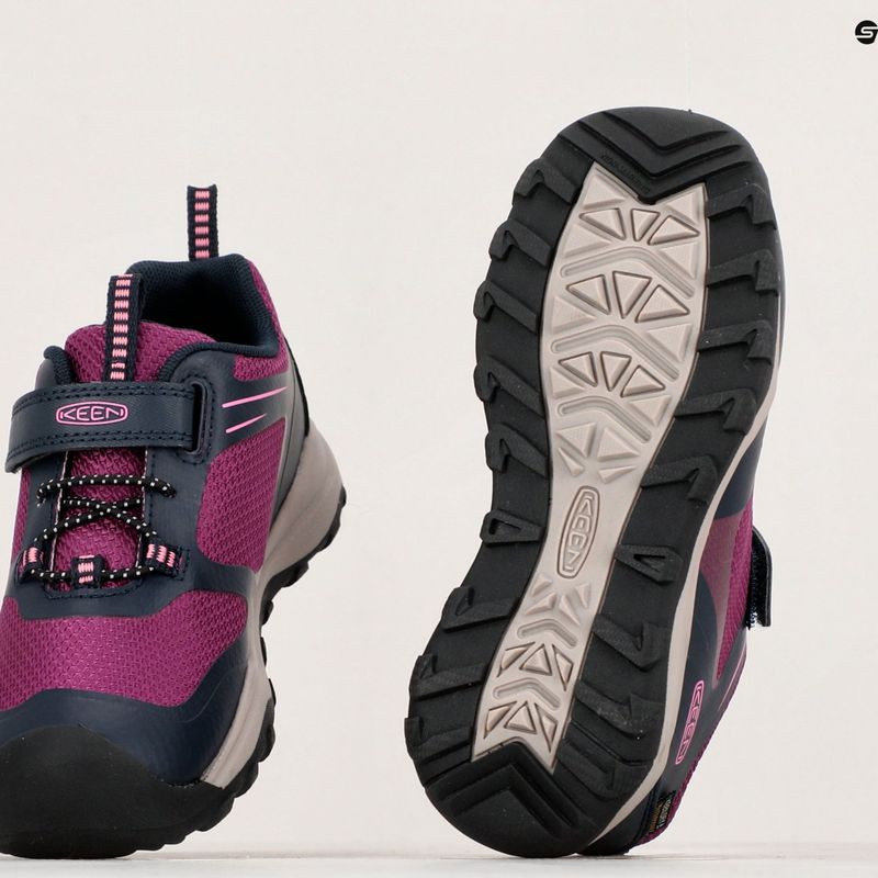 Wanderschuhe Kinder KEEN Wanduro Low WP sky captain/charisma 9