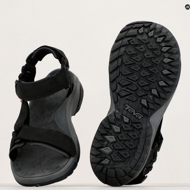 Teva Terra Fi Lite Leder Herren Sandalen schwarz 8