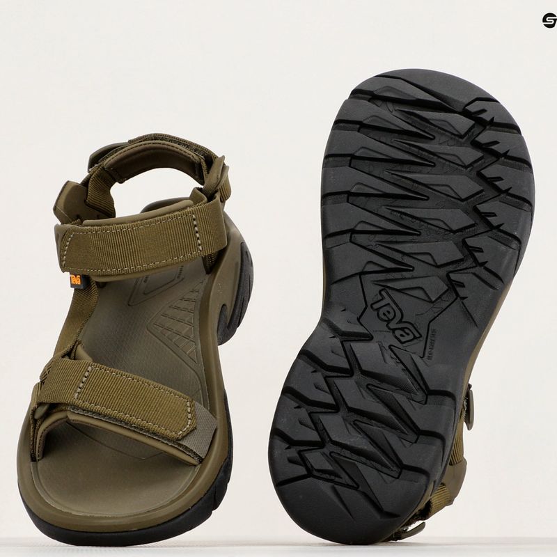 Teva Terra Fi 5 Universal überschwemmt dunkel oliv Herren Sandalen 8
