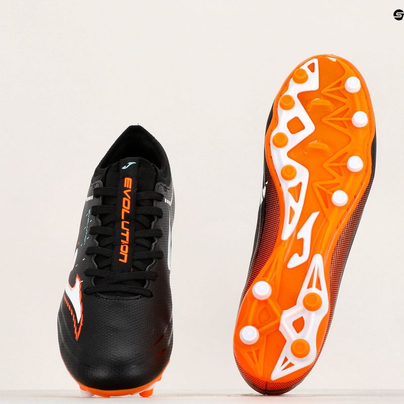 Herren Joma Evolution FG Fußballschuhe schwarz/orange 10