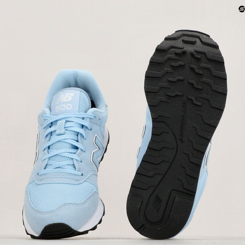Frauen Schuhe New Balance GW500 hell chrom blau 9