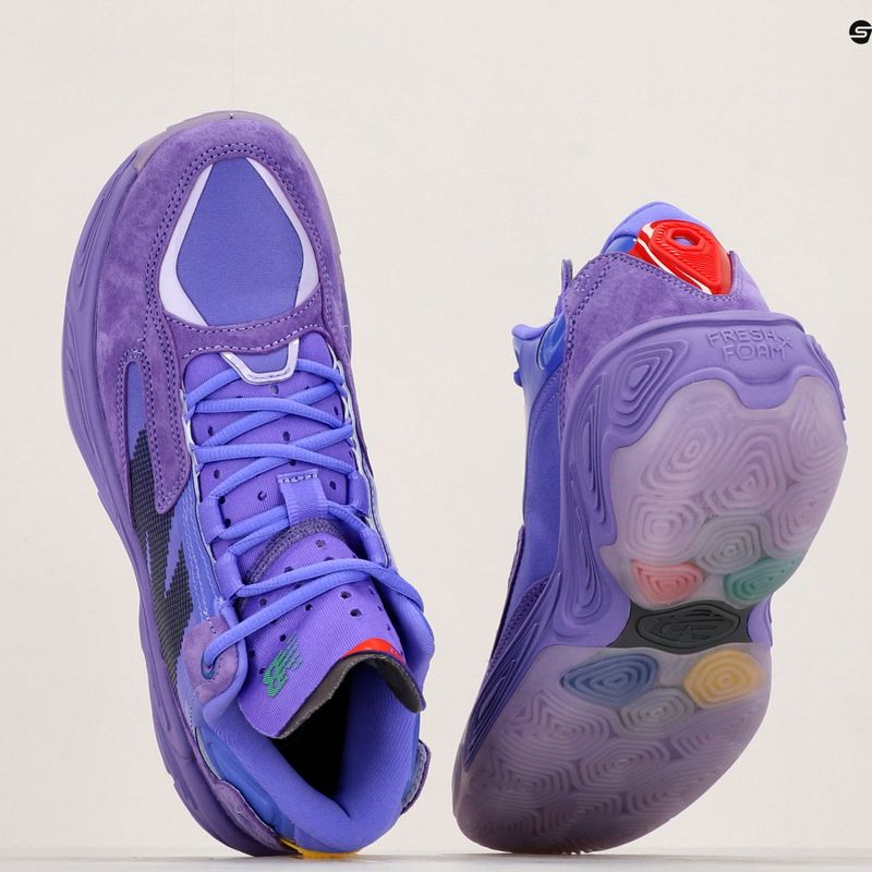 New Balance Fresh Foam BB v2 lila Basketballschuhe 11
