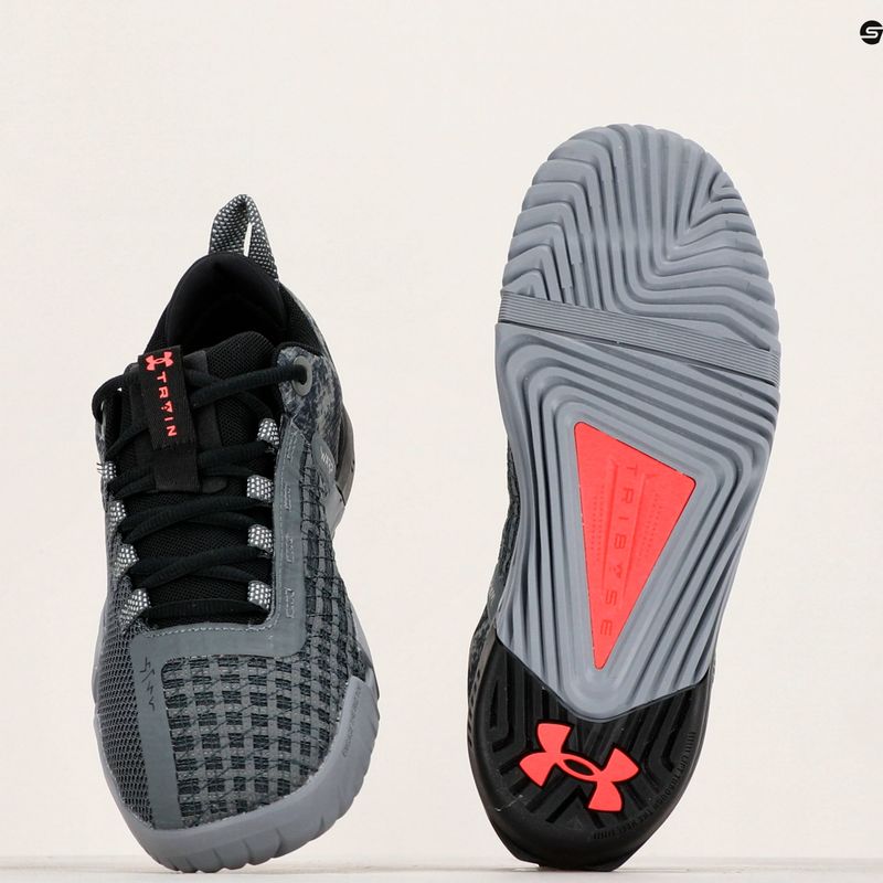 Under Armour Herren-Trainingsschuhe TriBase Reign 6 gray void/pitch gray/rush red 14