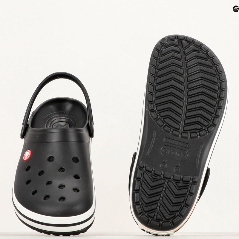 Crocs Crocband Pantoletten schwarz 11
