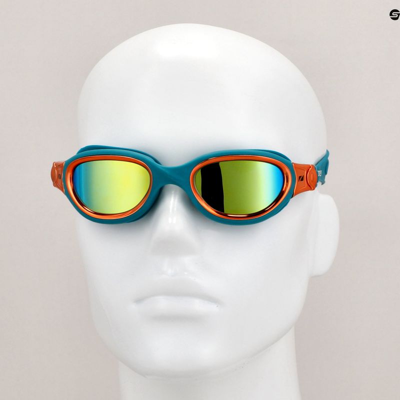 ZONE3 Venator-X Schwimmbrille teal/cooper 13