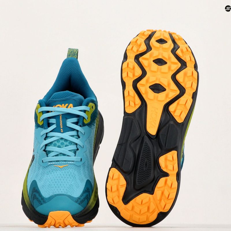 Herren Laufschuhe HOKA Challenger ATR 7 GTX ocean mist/deep lagoon 8