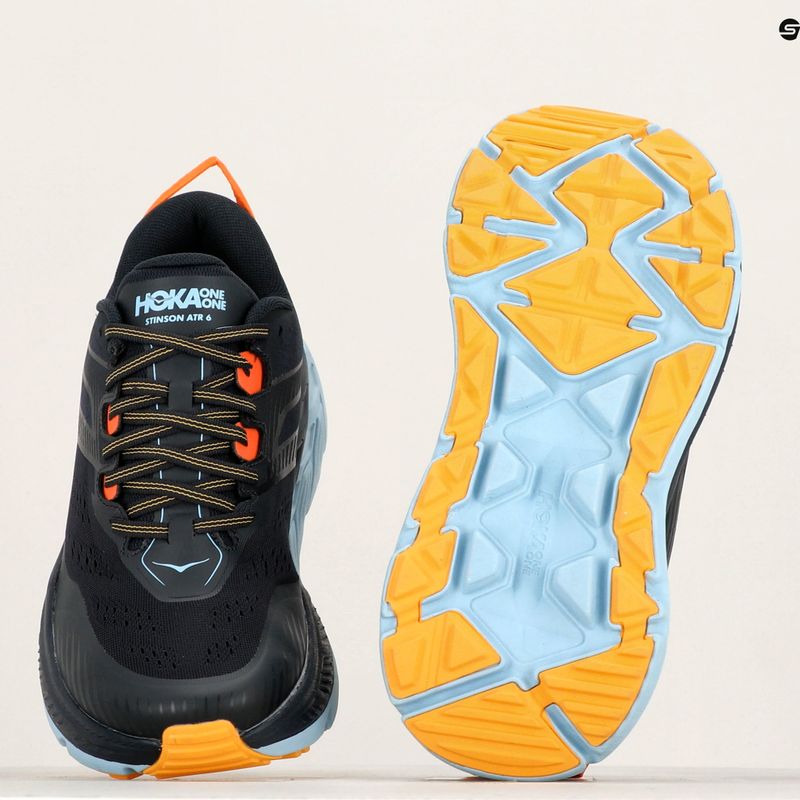 Herren-Laufschuhe HOKA Stinson ATR 6 blau graphite/summer song 19