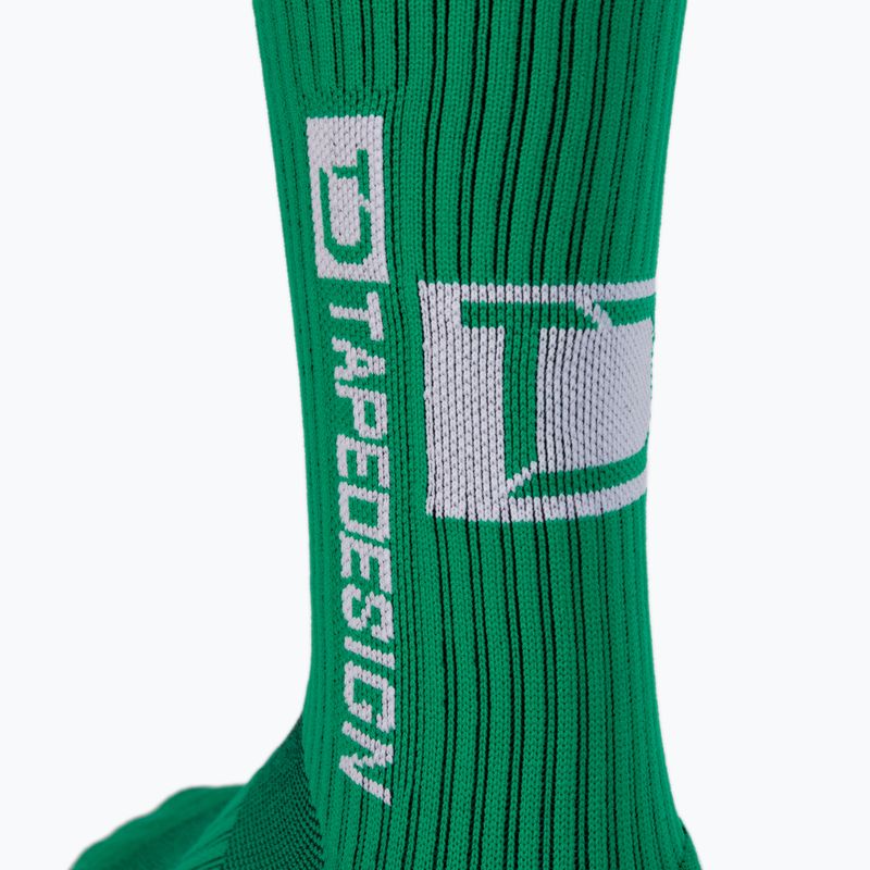 Herren Tapedesign Anti-Rutsch-Fußballsocken grün TAPEDESIGN GREEN 3