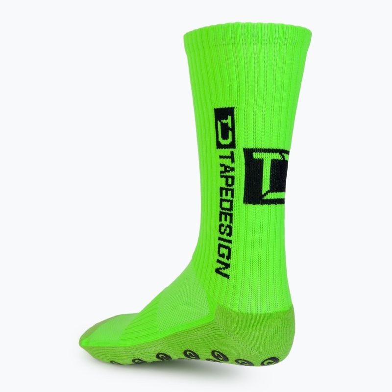 Tapedesign Anti-Rutsch-Fußballsocken grün 2