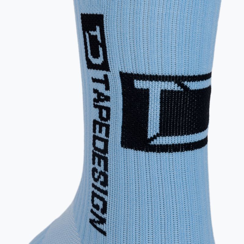 Herren Tapedesign Anti-Rutsch-Fußballsocken blau TAPEDESIGNBlau 5