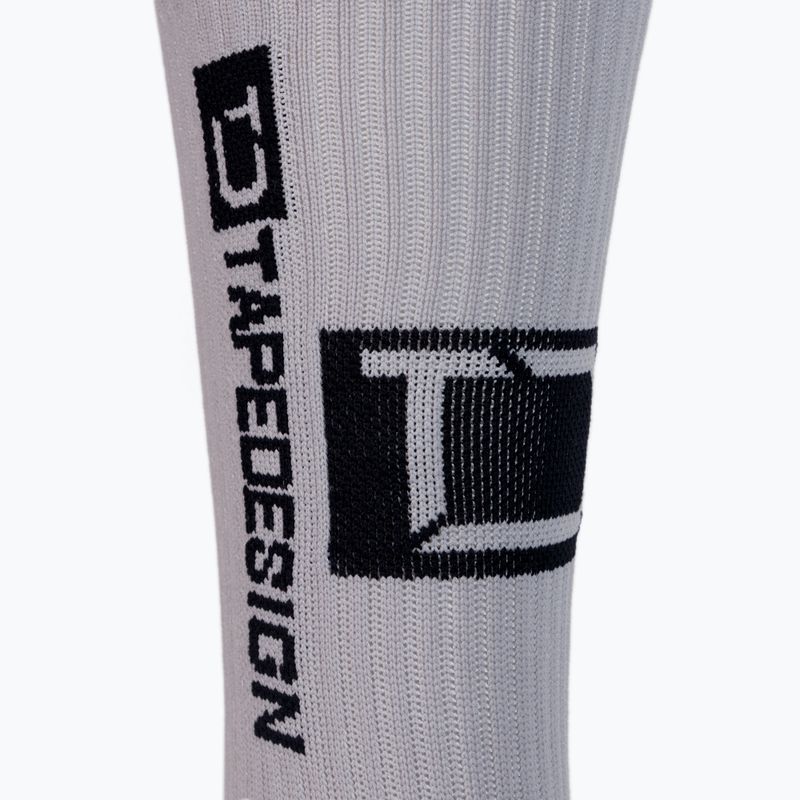 Herren Tapedesign Anti-Rutsch-Fußballsocken grau TAPEDESIGNSZARY 5