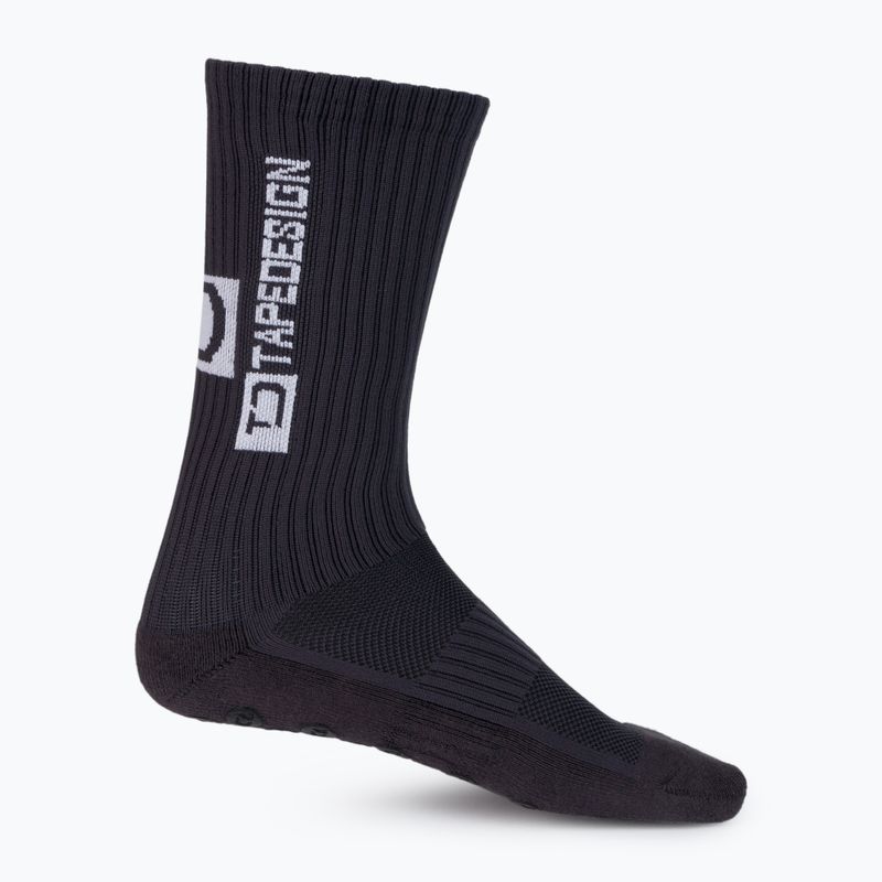 Herren-Fußball-Socken Tapedesign Anti-Rutsch grau 3