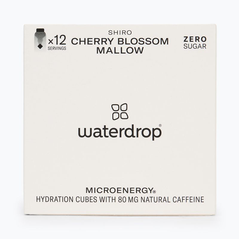 Energydrink waterdrop Microenergy Shiro 12 Würfel cherry blossom/ mallow