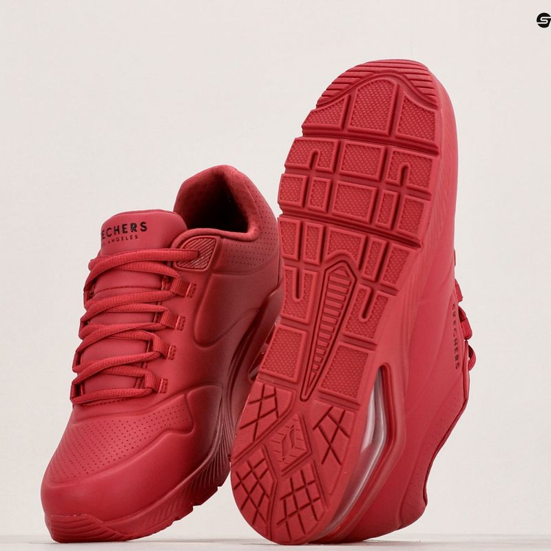 Damen Schuhe SKECHERS Uno 2 Air Around You rot 10