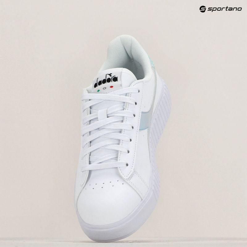 Damen Schuhe Diadora Step P Shimmer bianco/azzurro aria 9