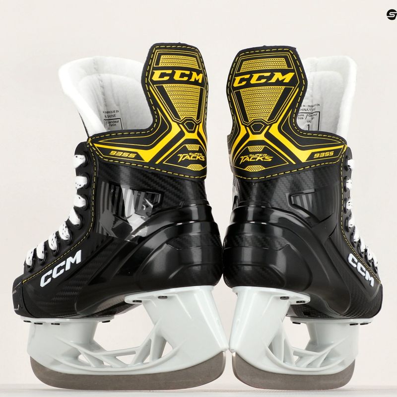CCM Tacks Kinder Hockey Schlittschuhe schwarz 11