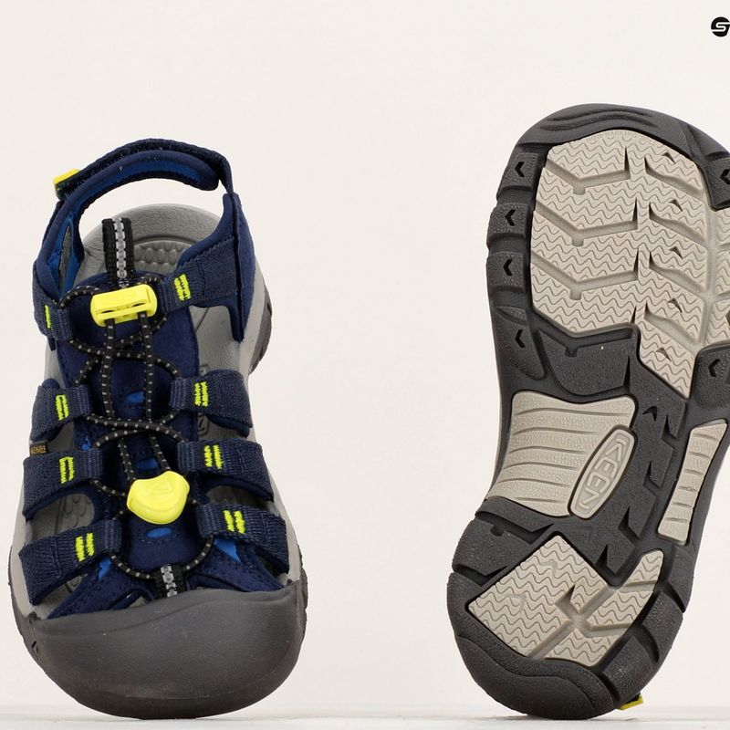 KEEN Newport Boundless navy academy/evening primrose Kindersandalen 9