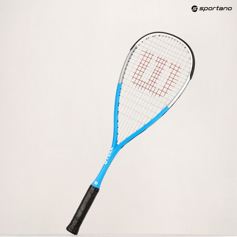 Wilson Ultra UL blau/silber Squashschläger 16