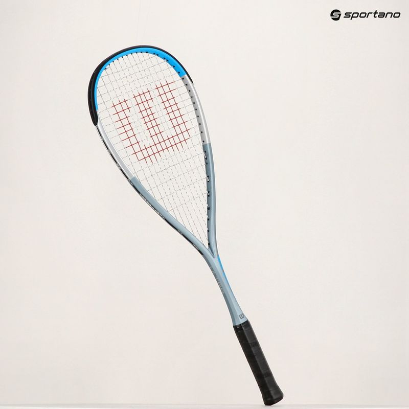 Wilson Ultra L blau/silber Squashschläger 16