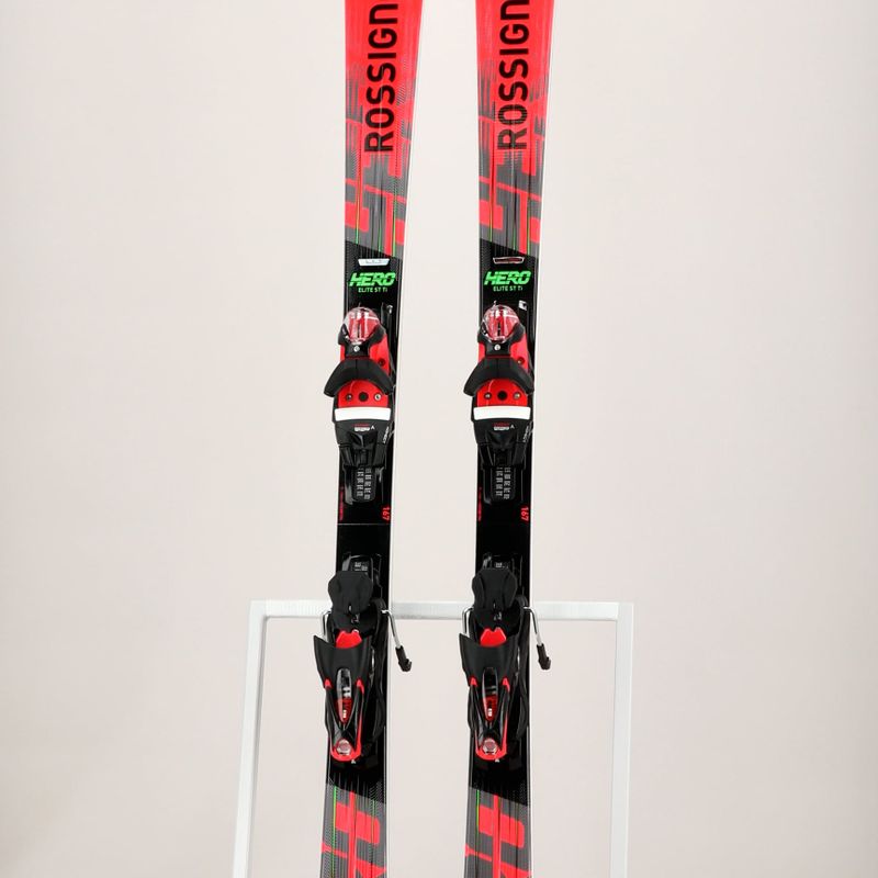 Rossignol Hero Elite ST TI K Abfahrtsski + SPX14 Bindung schwarz/rot 8