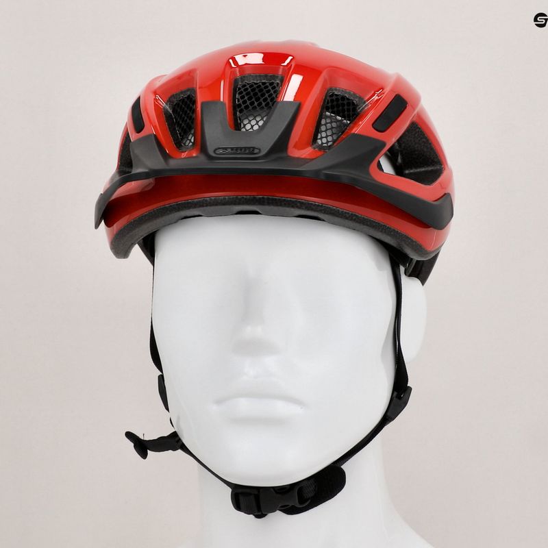 ABUS Fahrradhelm Aduro 3.0 blaze rot 9