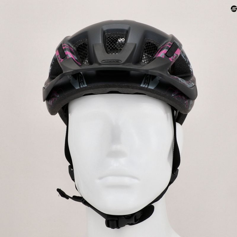 ABUS Fahrradhelm Aduro 3.0 Maori Brombeere 9