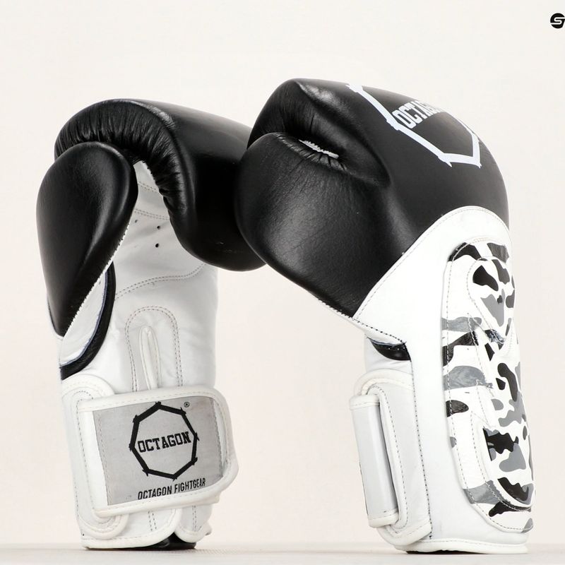 Octagon Hero schwarze Boxhandschuhe 7