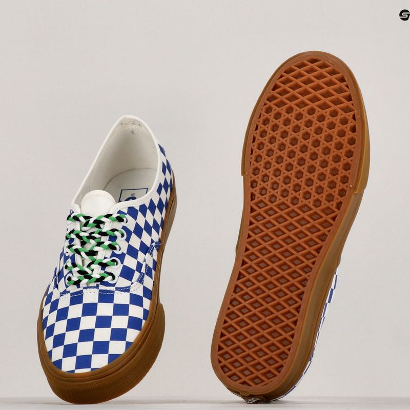 Vans Authentic blau/weiße Schuhe 10