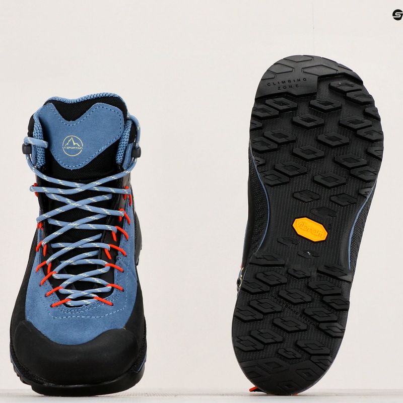 La Sportiva TX4 Evo Mid GTX moonlight/cherry tomato Damen Zustiegsschuh 10