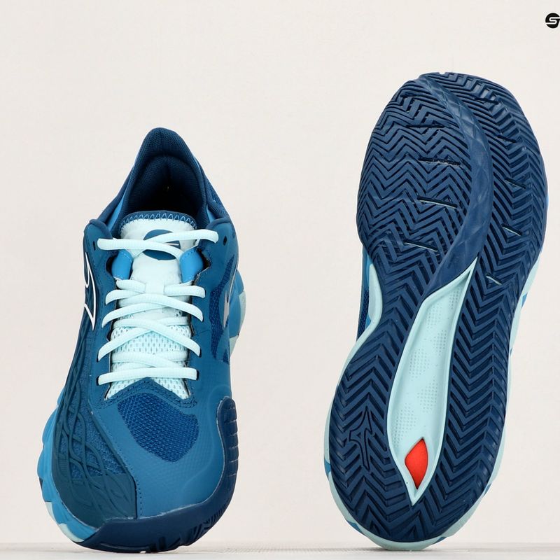 Herren Tennisschuhe Mizuno Wave Enforce Tour AC marokkanisch blau/weiß/blaujay 11