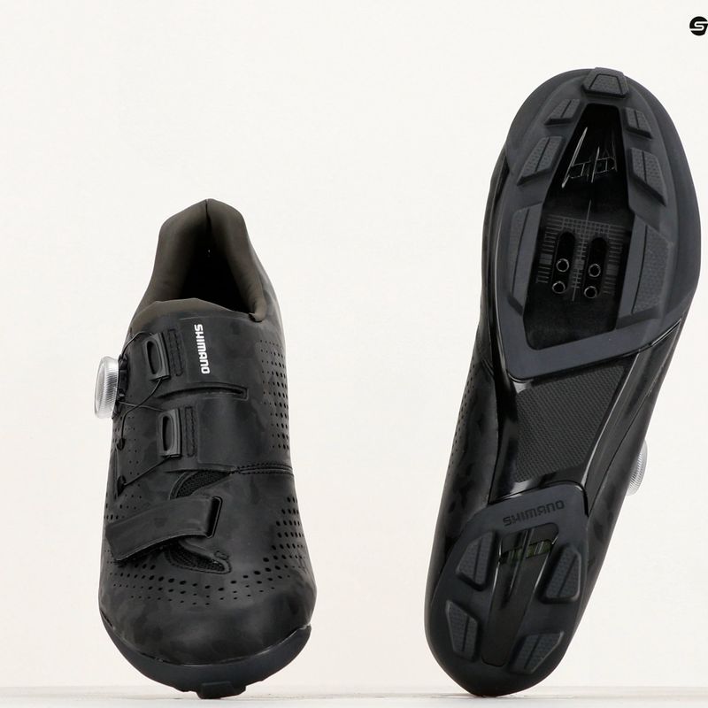 Shimano SH-RX600 Herren Schotterschuhe schwarz 10