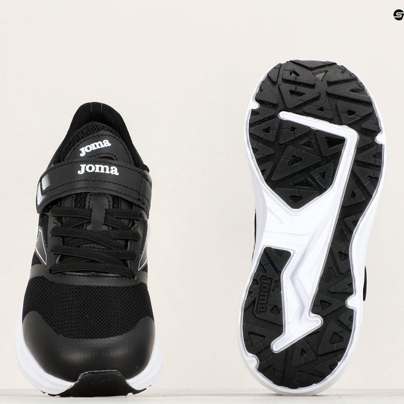 Joma Elite schwarz/weiss Kinder Laufschuhe 10
