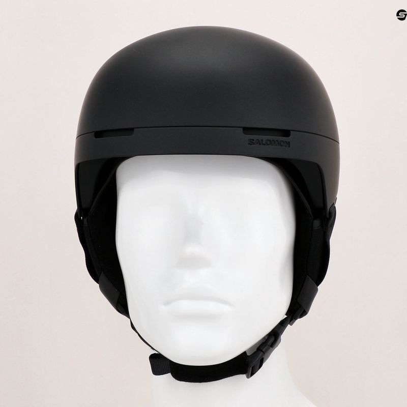 Salomon Brigade Skihelm schwarz 6