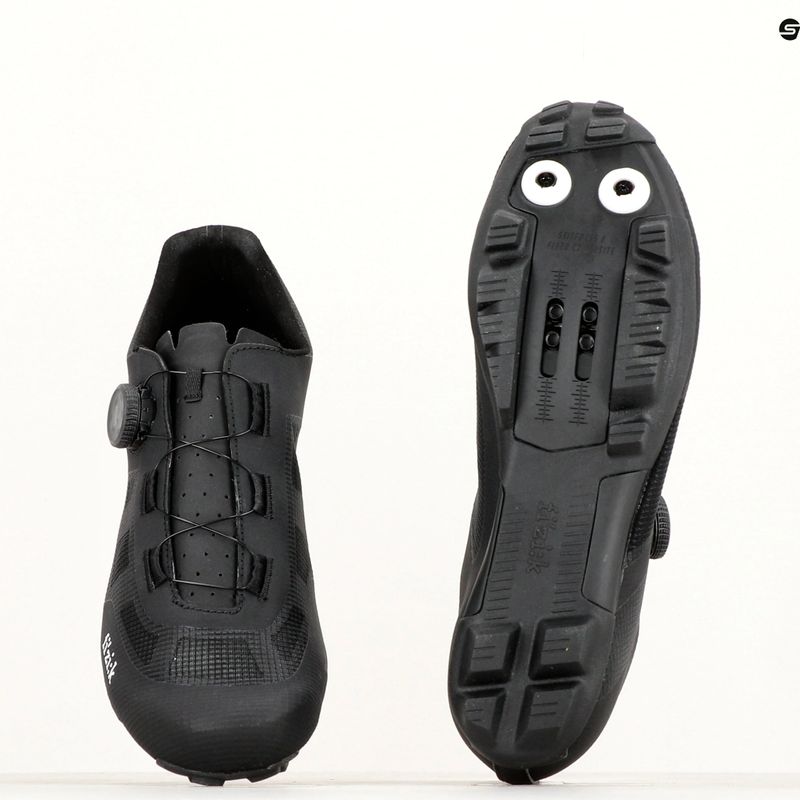 Herren MTB-Radschuhe Fizik Vento Proxy schwarz/schwarz 10