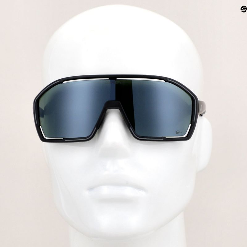Alpina Bonfire Q-Lite schwarz matt/silber verspiegelt Sonnenbrille 7