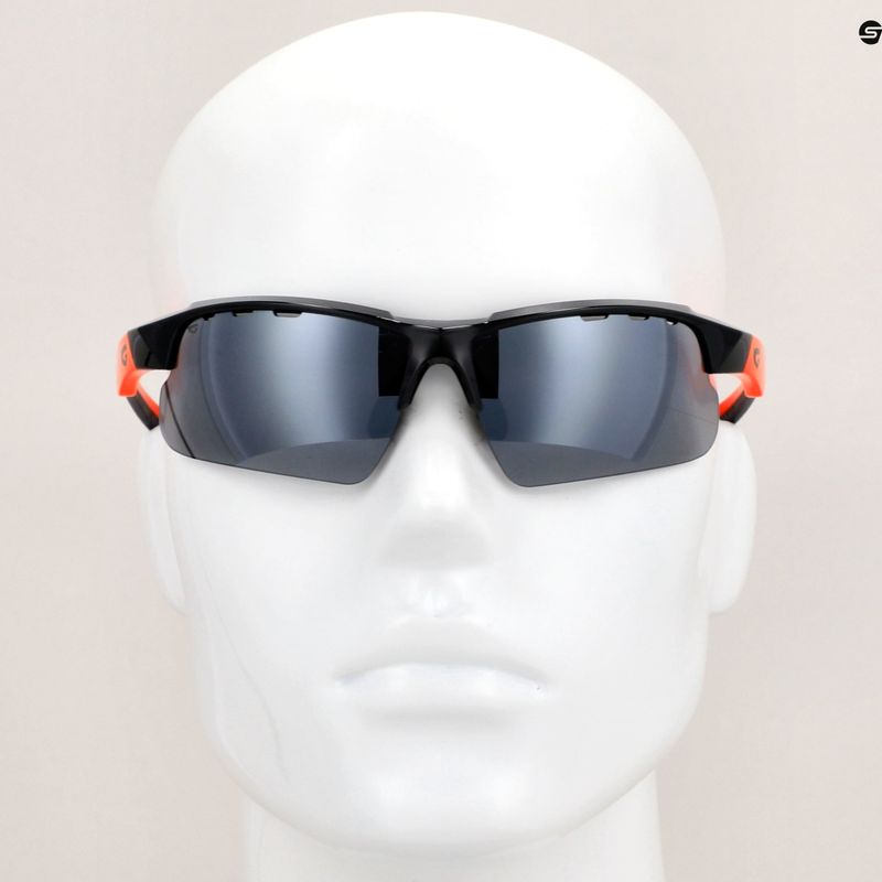 GOG Faun schwarz/orange/flash mirror Sonnenbrille 13