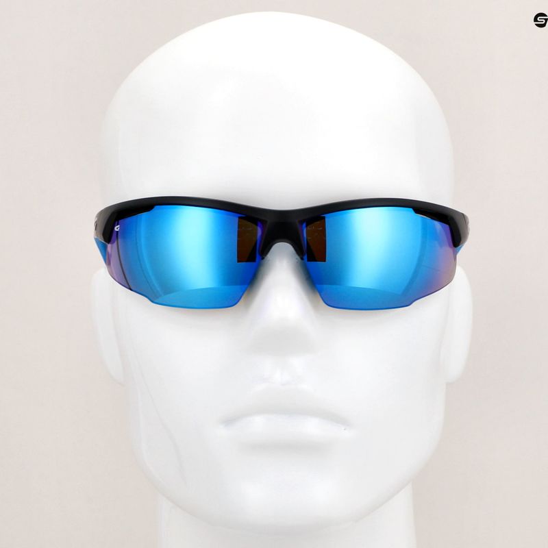 GOG Falcon matt schwarz/blau/polychromatisch weiß-blau Sonnenbrille 12