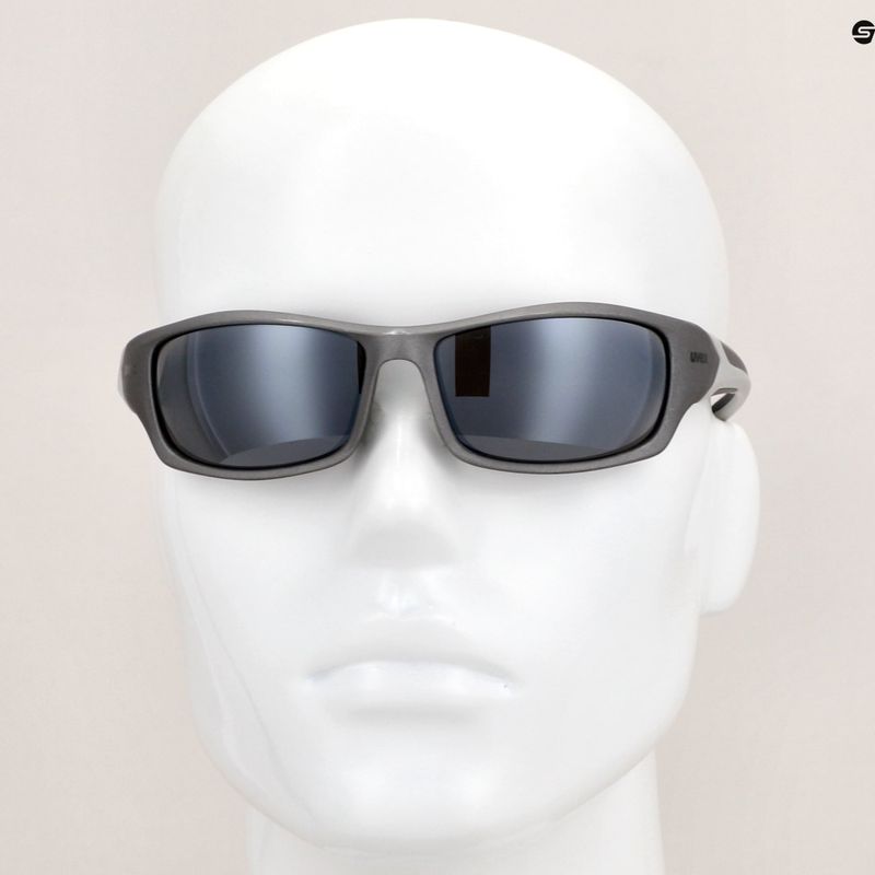 UVEX Sportstyle 211 grau matt Sonnenbrille 11
