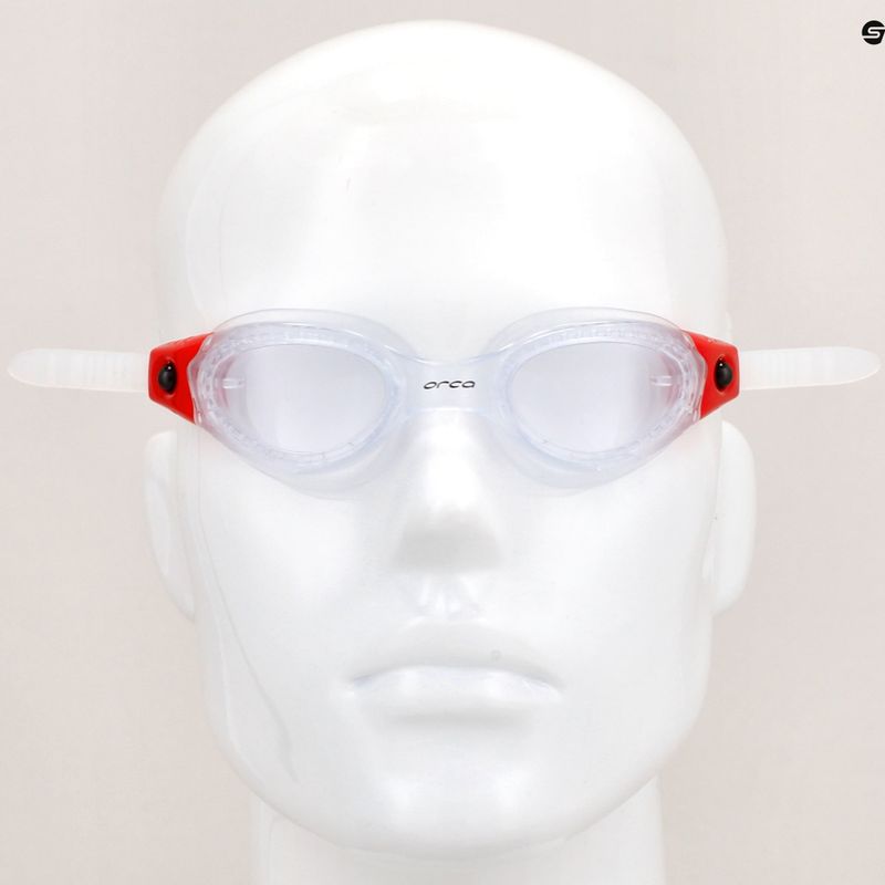 Orca Killa Junior klare weiße Kinderschwimmbrille