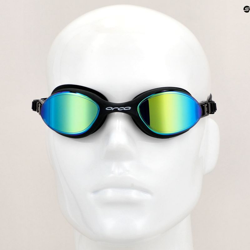 Orca Killa Schwimmbrille 180º Spiegel schwarz 3