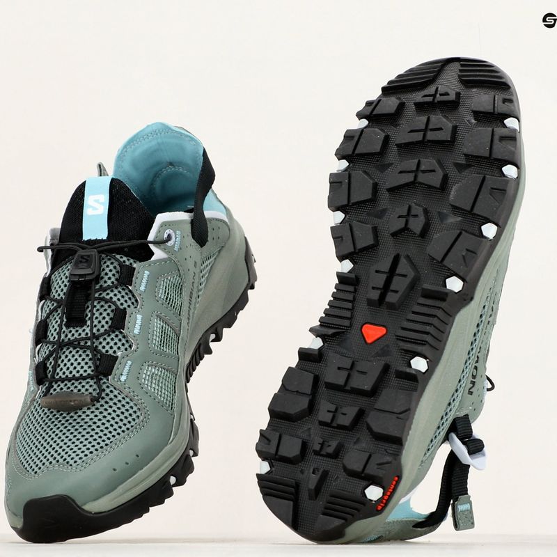 Salomon Techamphibian 5 Lorbeerkranz/Arktiseis/Marineblau Damen Wasserschuhe 12