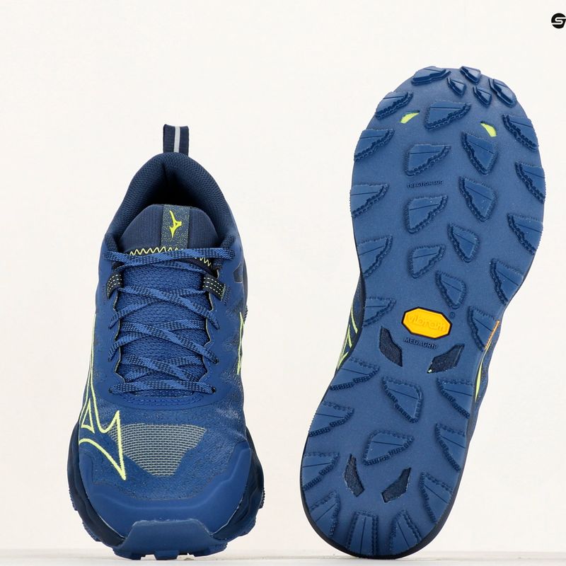 Herren Laufschuhe Mizuno Wave Daichi 8 navy peony/sharp green/dress blues 9