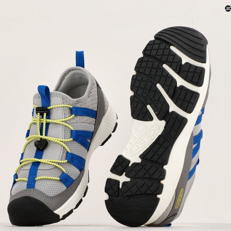 KEEN Motozoa Sneaker steel grey/evening primrose junior Schuhe 10