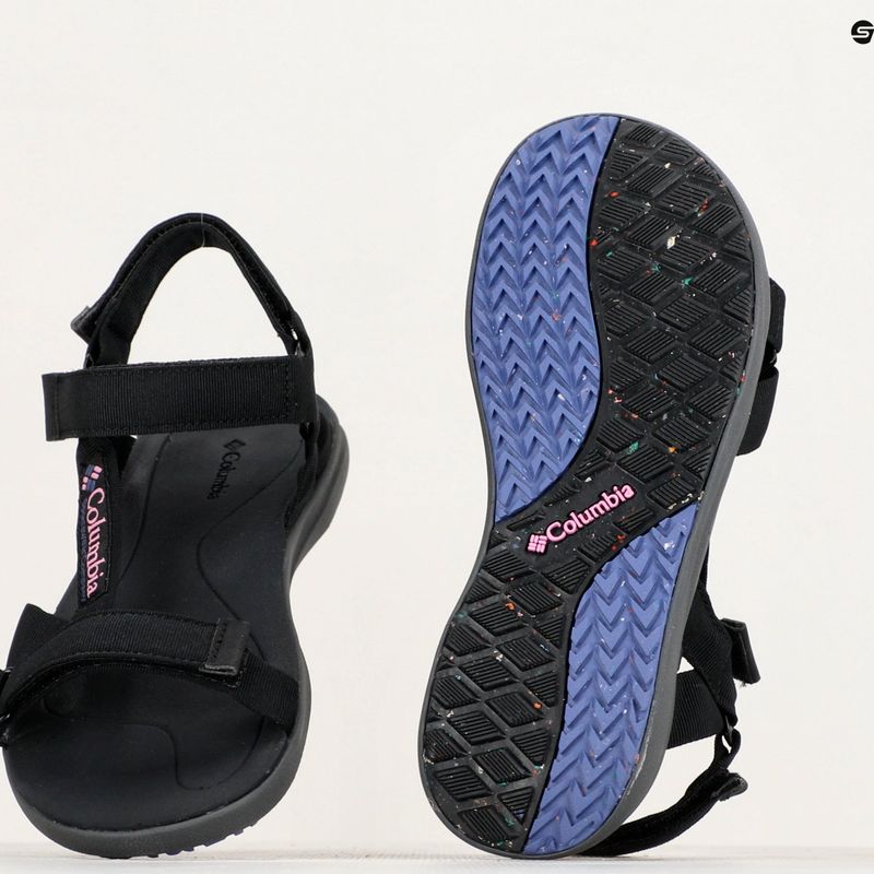 Columbia Globetrot schwarz/cosmos Damen Sandalen