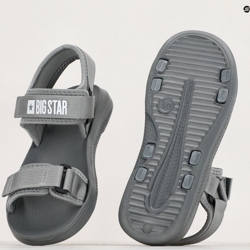 Sandalen Herren BIG STAR HH174842 szare