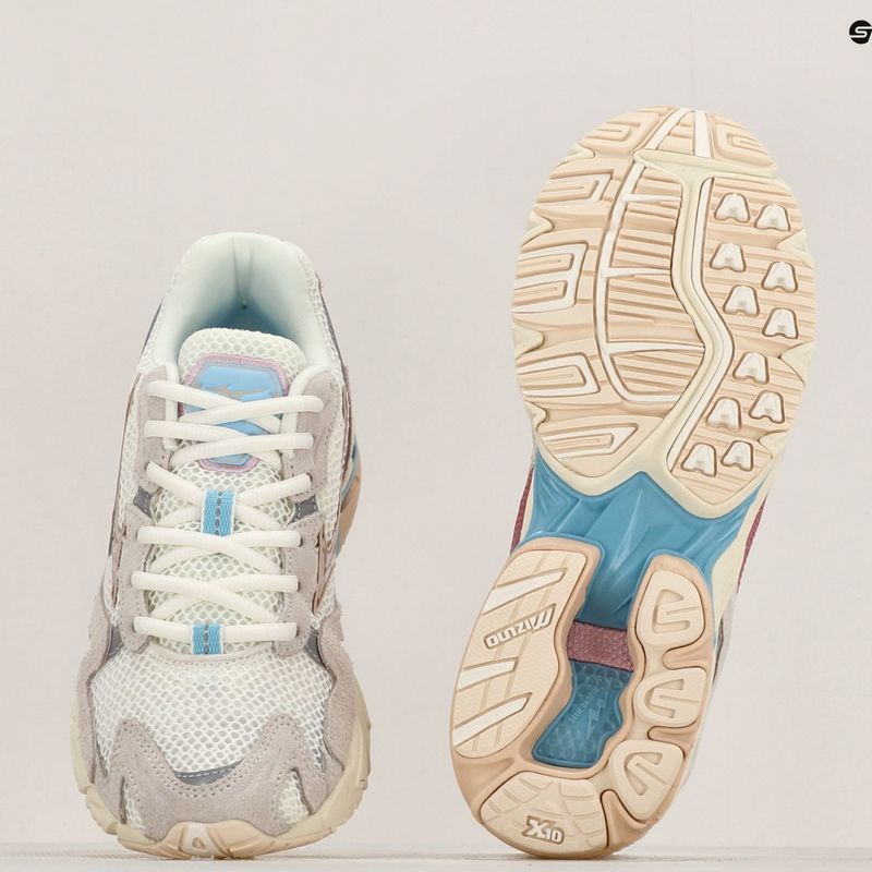Damen Schuhe Mizuno Wave Rider 10 weiß sand/shifting sand/now white 10