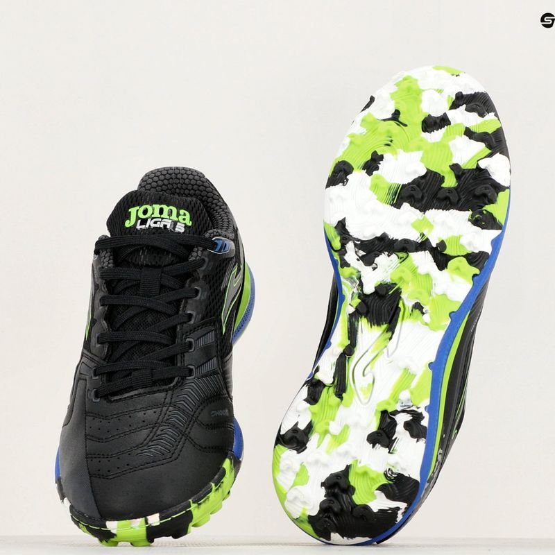 Herren Joma Liga 5 TF Fußballschuhe schwarz