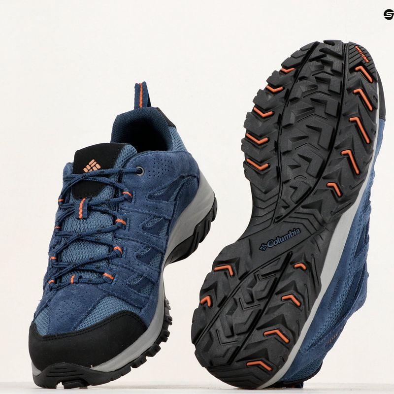 Columbia Crestwood zinc/owl Herren Wanderschuhe 10