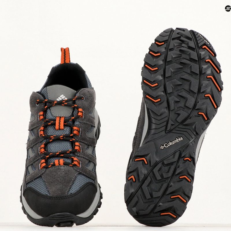 Columbia Crestwood graphite/dark adobe Herren Wanderschuhe 10