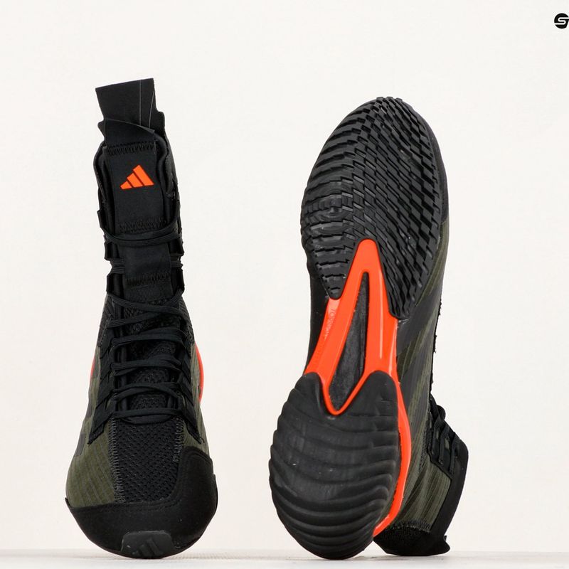 adidas Speedex 23 carbon/core schwarz/solar rot Boxschuhe 9